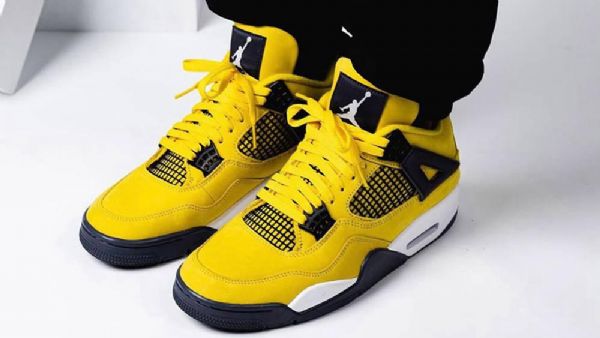 Boty Nike Air Jordan 4ning Pro Ženy Žluté