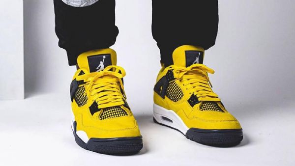 Boty Nike Air Jordan 4ning Pro Ženy Žluté
