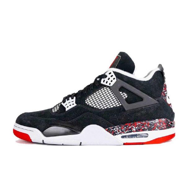 Boty Nike Drake Ovo Jordan 4 Splatter Pro Muže Černé