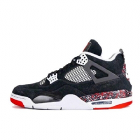Boty Nike Drake Ovo Jordan 4 Splatter Pro Muže Černé