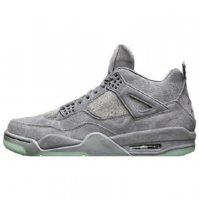 Boty Nike Kaws Air Jordan 4 Pro Muže Šedé