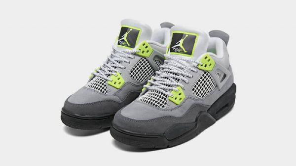 Dámské Boty Nike Air Jordan 4 Neon Air Max 95 Šedé