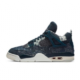 Dámské Boty Nike Air Jordan 4 Sashiko Deep Ocean Pro Ženy V Námořnické Modré