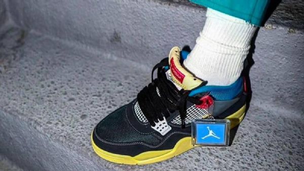 Dámské Boty Nike Union Air Jordan 4 Off Noir Černé