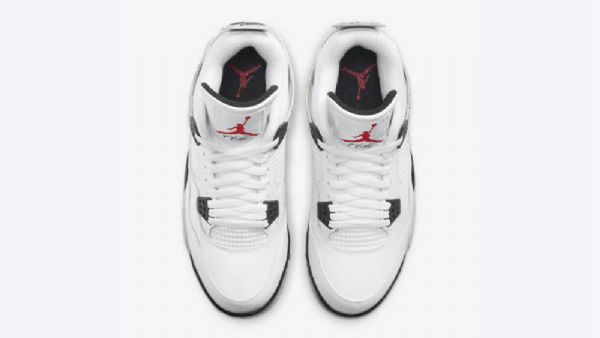 Dámské Golfové Boty Nike Air Jordan 4 Bílé