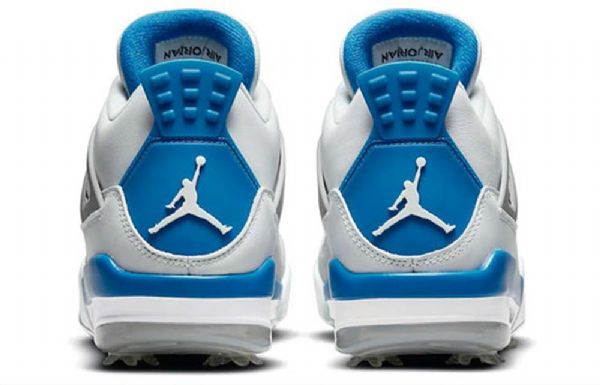 Nike Air Jordan 4 Golf Retro Basketbalové Boty Pro Muže Modré