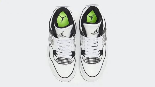 Nike Air Jordan 4 Gs Diy Boty Pro Muže Bílé