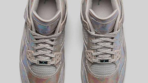 Nike Air Jordan 4 Gs Pearl Boty Pro Muže Stříbrné
