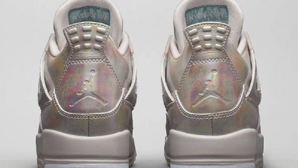 Nike Air Jordan 4 Gs Pearl Boty Pro Muže Stříbrné