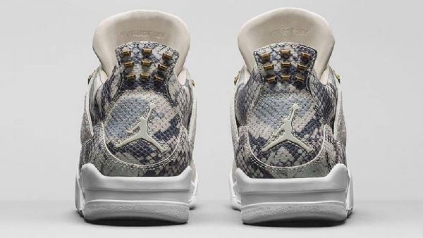 Nike Air Jordan 4 Prémiové Boty Pro Muže Šedé