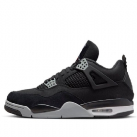 Nike Air Jordan 4 Retro Basketbalové Boty Pro Muže Černé