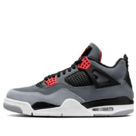 Nike Air Jordan 4 Retro Basketbalové Boty Pro Muže Šedé