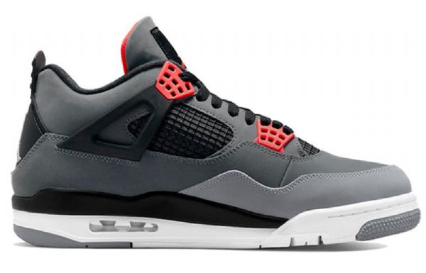 Nike Air Jordan 4 Retro Basketbalové Boty Pro Muže Šedé