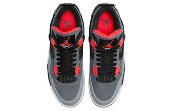 Nike Air Jordan 4 Retro Basketbalové Boty Pro Muže Šedé