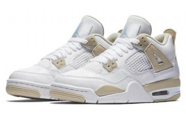 Nike Air Jordan 4 Retro Basketbalové Boty Pro Ženy Bílé