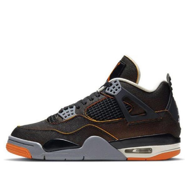 Nike Air Jordan 4 Retro Basketbalové Boty Pro Ženy Černé