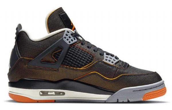 Nike Air Jordan 4 Retro Basketbalové Boty Pro Ženy Černé