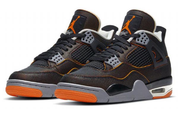 Nike Air Jordan 4 Retro Basketbalové Boty Pro Ženy Černé