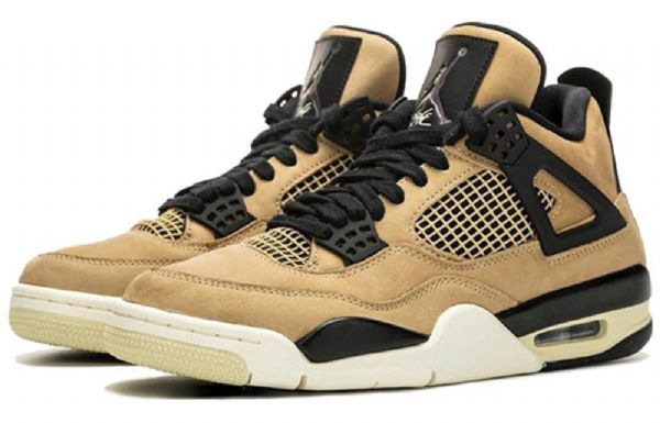 Nike Air Jordan 4 Retro Basketbalové Boty Pro Ženy Hnědočerné