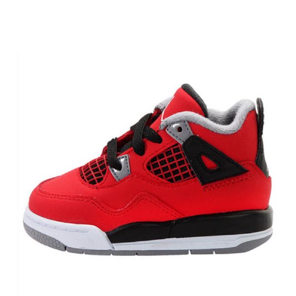 Nike Air Jordan 4 Retro Boty Pro Děti Červené