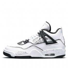 Nike Air Jordan 4 Retro Gs Basketbalové Boty Pro Muže Bílé