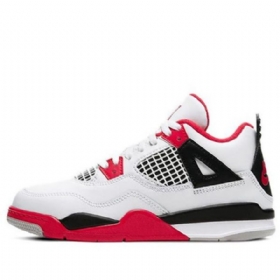 Nike Air Jordan 4 Retro Og Ps Basketbalové Boty Pro Muže Červené