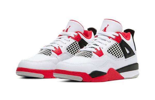 Nike Air Jordan 4 Retro Og Ps Basketbalové Boty Pro Muže Červené