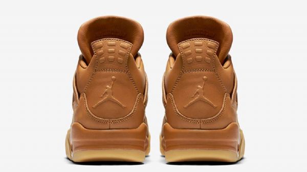 Nike Air Jordan 4 Retro Prémiové Zázvorové Boty Pro Muže Hnědé