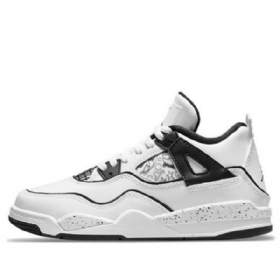 Nike Air Jordan 4 Retro Ps Basketbalové Boty Pro Muže Bílé