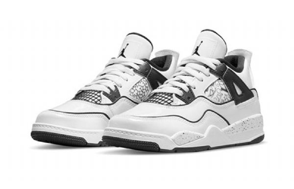 Nike Air Jordan 4 Retro Ps Basketbalové Boty Pro Muže Bílé
