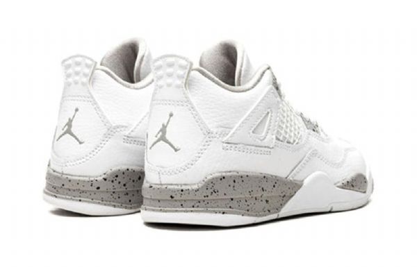 Nike Air Jordan 4 Retro Ps Basketbalové Boty Pro Muže Bílé
