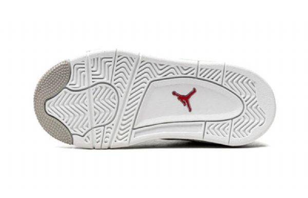 Nike Air Jordan 4 Retro Ps Basketbalové Boty Pro Muže Bílé