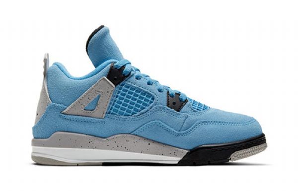Nike Air Jordan 4 Retro Ps Basketbalové Boty Pro Muže Modré
