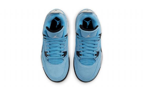 Nike Air Jordan 4 Retro Ps Basketbalové Boty Pro Muže Modré