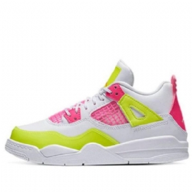 Nike Air Jordan 4 Retro Se Ps Basketbalové Boty Pro Muže Bílý Lemon