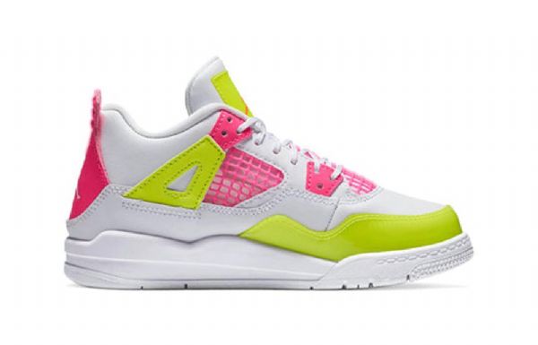 Nike Air Jordan 4 Retro Se Ps Basketbalové Boty Pro Muže Bílý Lemon