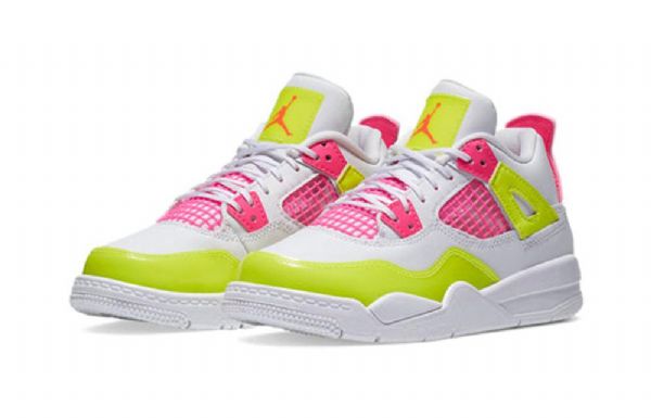 Nike Air Jordan 4 Retro Se Ps Basketbalové Boty Pro Muže Bílý Lemon