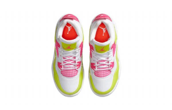 Nike Air Jordan 4 Retro Se Ps Basketbalové Boty Pro Muže Bílý Lemon