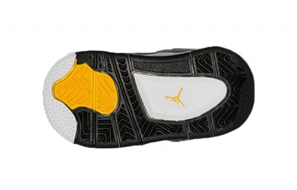 Nike Air Jordan 4 Retro Td Basketbalové Boty Pro Děti Šedé