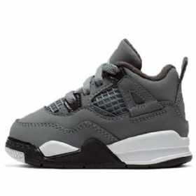 Nike Air Jordan 4 Retro Td Basketbalové Boty Pro Muže Šedé