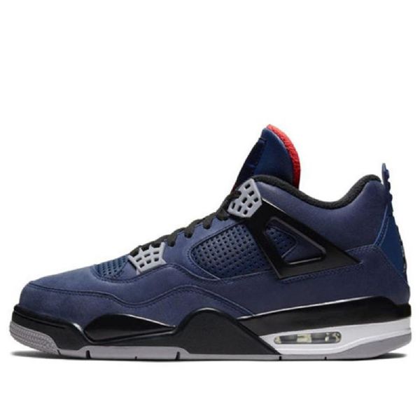 Nike Air Jordan 4 Zimní Retro Basketbalové Boty Pro Muže Modré
