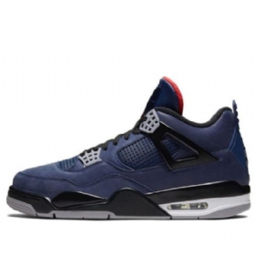 Nike Air Jordan 4 Zimní Retro Basketbalové Boty Pro Muže Modré