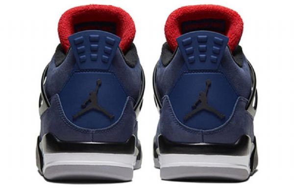 Nike Air Jordan 4 Zimní Retro Basketbalové Boty Pro Muže Modré