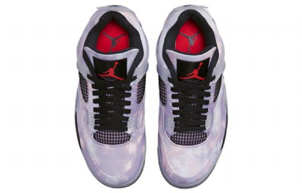 Pánské Basketbalové Boty Nike Air Jordan 4 Retro Černá Nachový
