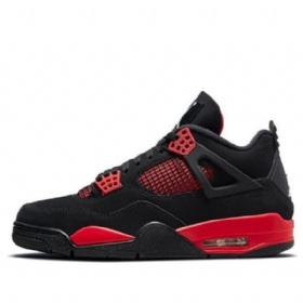 Pánské Basketbalové Boty Nike Air Jordan 4 Retro Červené