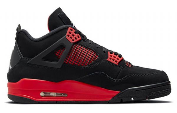 Pánské Basketbalové Boty Nike Air Jordan 4 Retro Červené