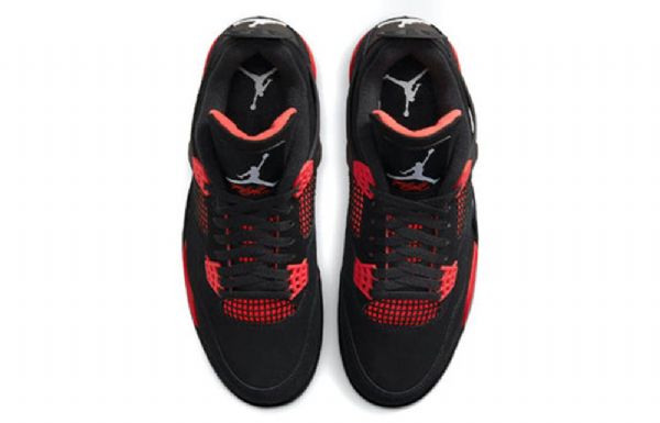 Pánské Basketbalové Boty Nike Air Jordan 4 Retro Červené