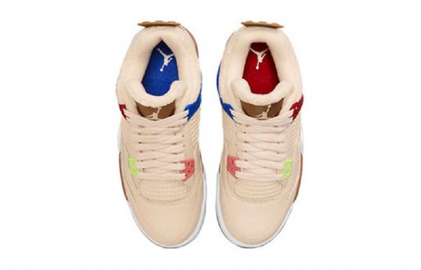 Pánské Basketbalové Boty Nike Air Jordan 4 Retro Gs Khaki