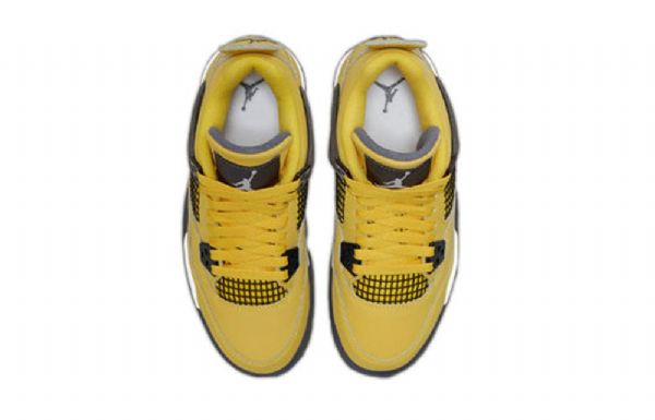 Pánské Basketbalové Boty Nike Air Jordan 4 Retro Gs Žluté