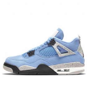 Pánské Basketbalové Boty Nike Air Jordan 4 Retro Modré